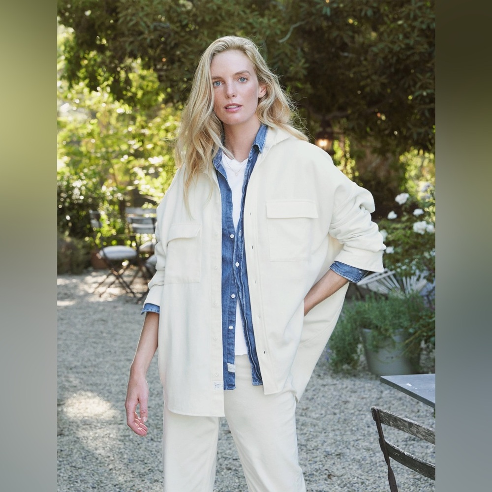 NWT Frank& Eileen McLoghlin Shirt Jacket - Picture 7 of 11